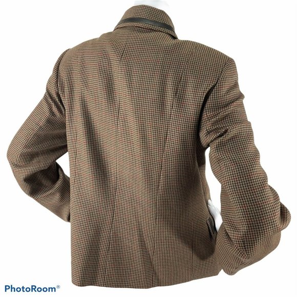 Pendleton Blazer Jacket plaid 100% Virgin Wool - Picture 3 of 10